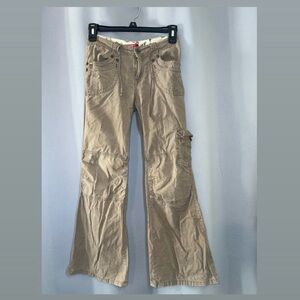 UNIONBAY Women's Flare Jeans in Khaki